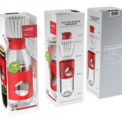 Kaffeemaschine Cafflano Go-Brew - rot