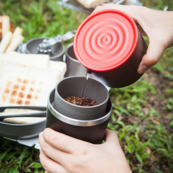 Kaffeemaschine Cafflano Klassic - schwarz