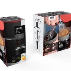 Kaffeemaschine Cafflano Klassic - schwarz