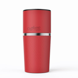 Kaffeemaschine Cafflano Klassic - rot