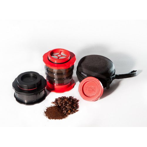 Kaffeemaschine Cafflano Kompact - schwarz