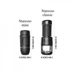 Reisekaffeemaschine Staresso mini PRO | SP-200M (schwarz)