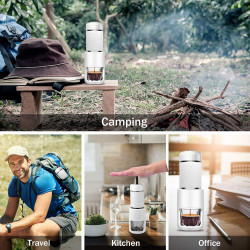 Reisekaffeemaschine Staresso PRO | SP-200 (weiß)